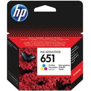 HP tinta  C2P11AE (No. 651) - tricolor